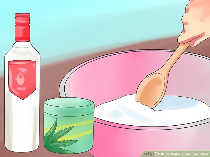 domowy przepis na żel antybakteryjny z alkoholem